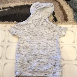 Marked boys short sleeve hoodie